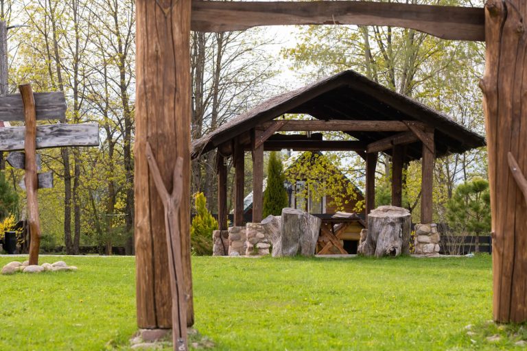 Gazebo de jardim