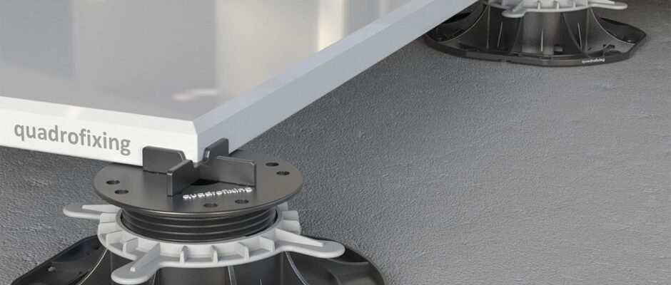 Apoio regulável DDP de 45–70 mm para pavimentos