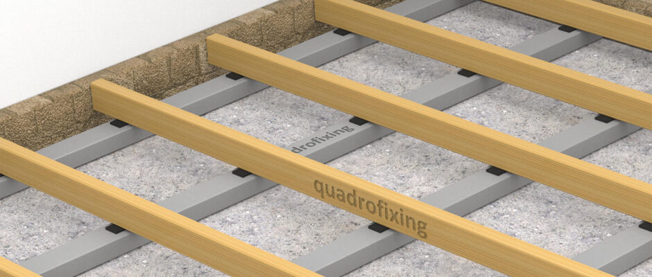 Estrutura de suporte de um deck